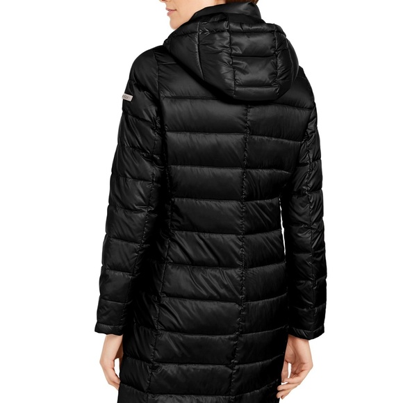 SOLD - Calvin Klein Hooded Packable Puffer Coat - Picture 2 of 8